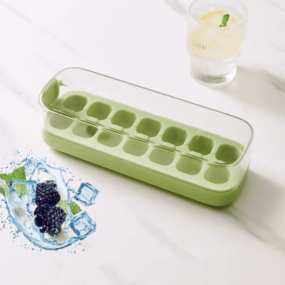 FrostEase Ice Molder – Highlights the clarity and quality of the ice cubes.