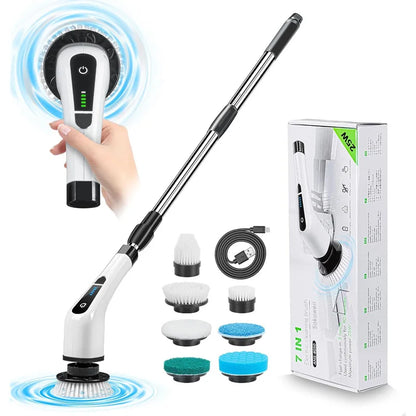 KitchenetteCo™ 7-in-1 Electric Cleaning Brush.
