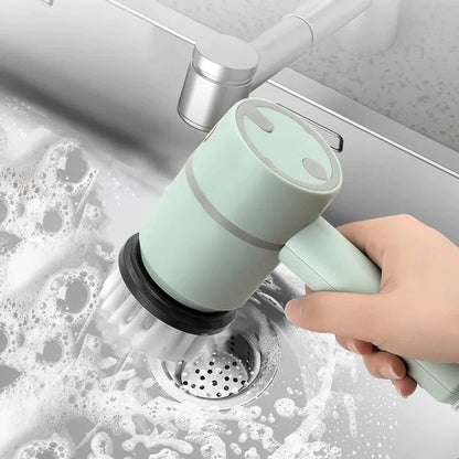 Multi-functional Home USB Rechargeable Electric Rotary Scrubber