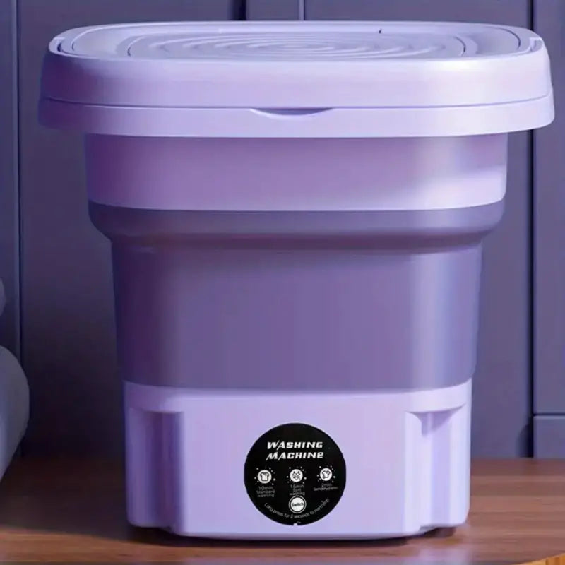Zusammenklappbare Waschmaschine für zu Hause, sowohl für Studenten im Wohnheim als auch für zu Hause